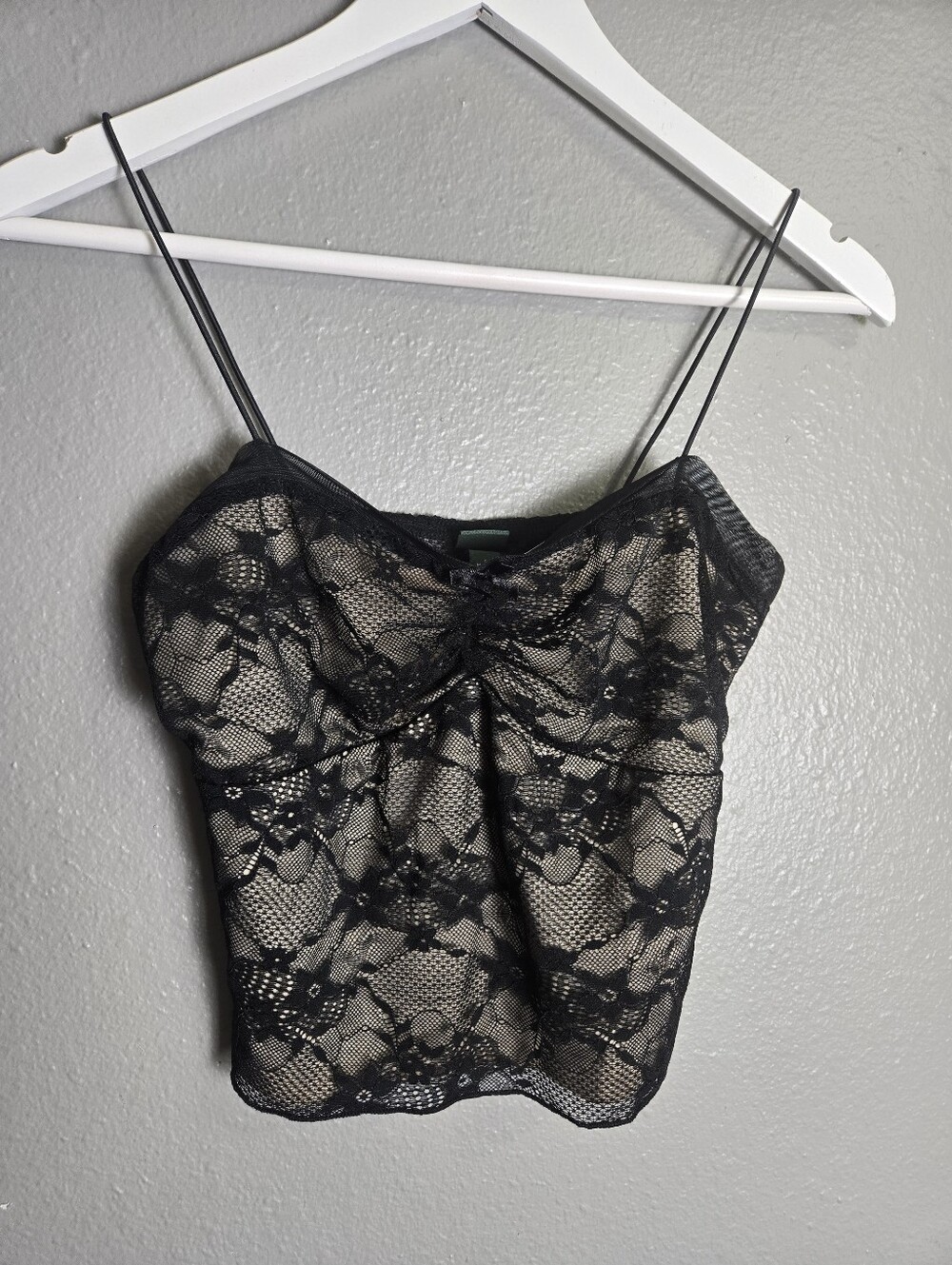 Wild Fable Black Lace Cami Tank Top Size Small